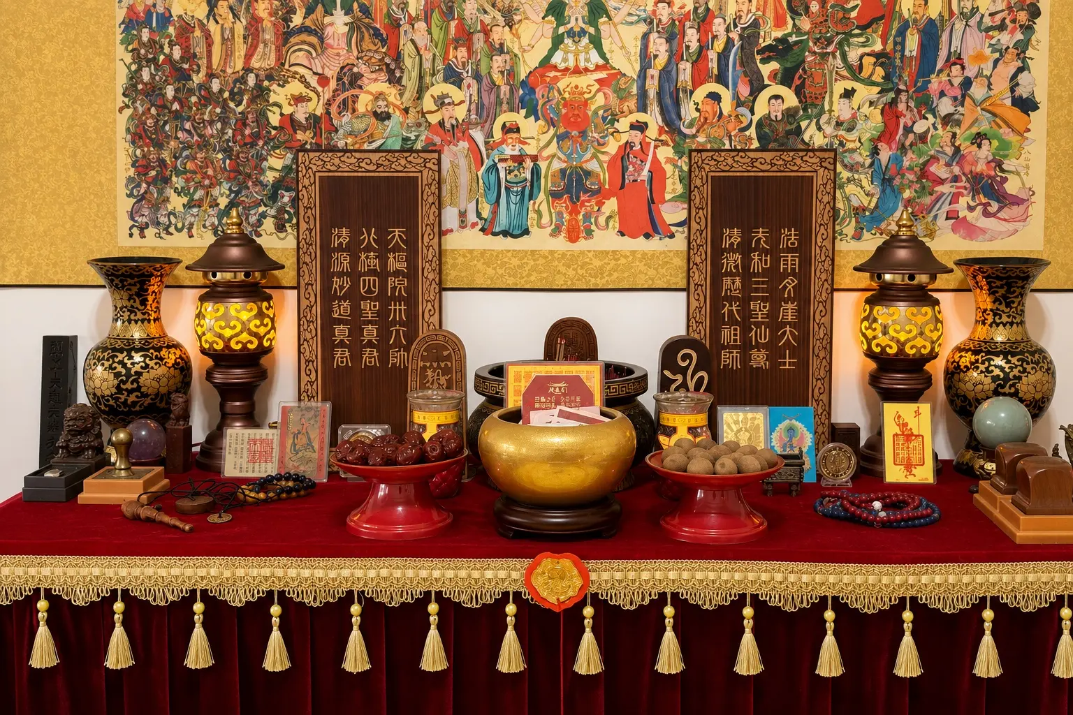 玄元壇壇場主壇與奉祀神靈