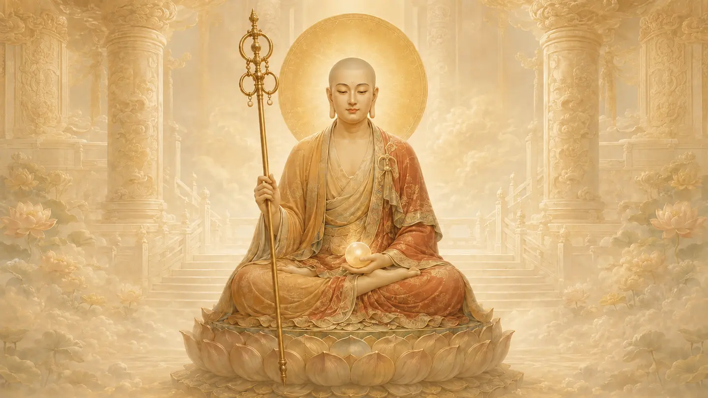 地藏菩薩神聖法相