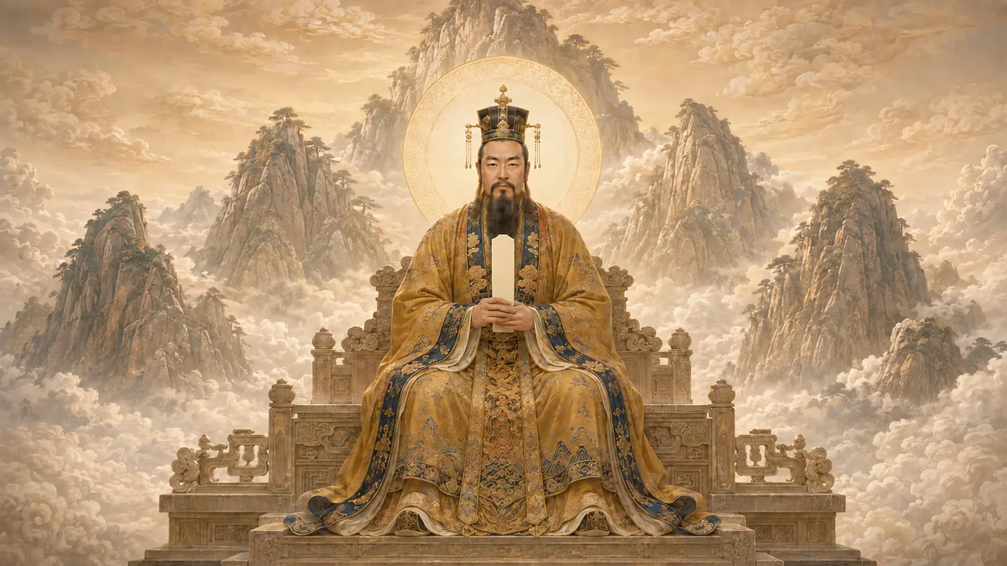 中嶽嵩山大帝神聖法相
