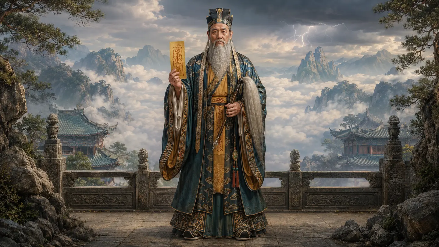 雲山保一李真人神聖法相
