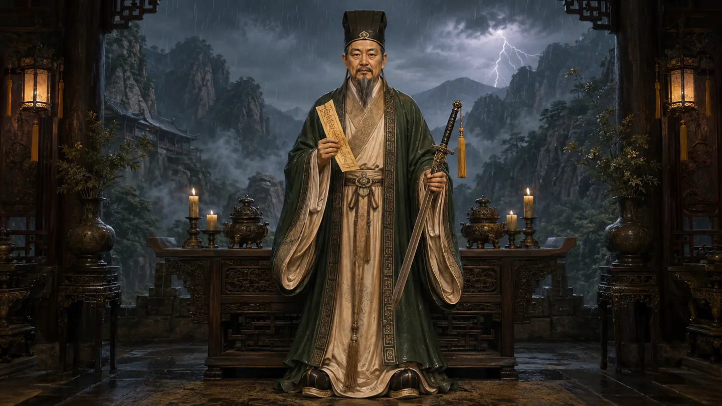 眉山混隱南真人神聖法相
