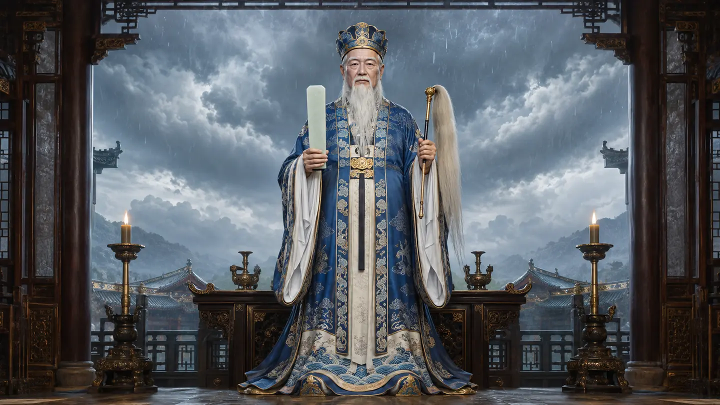 雪崖邵真人神聖法相