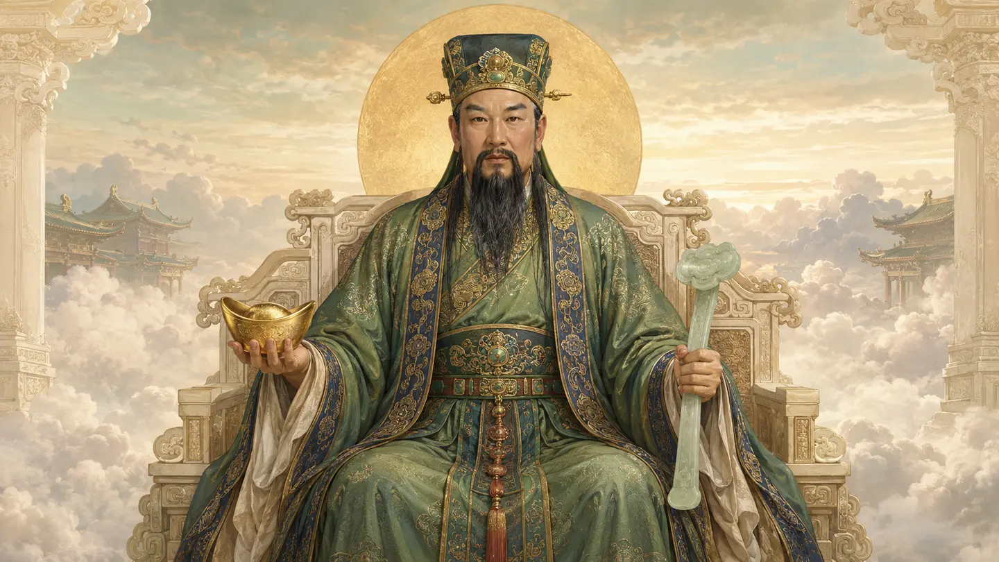 東路招寶天尊蕭升神聖法相