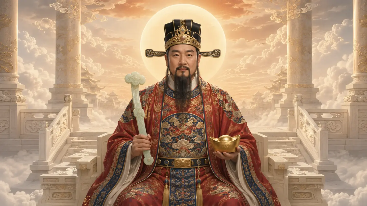 南路招財使者陳九公神聖法相