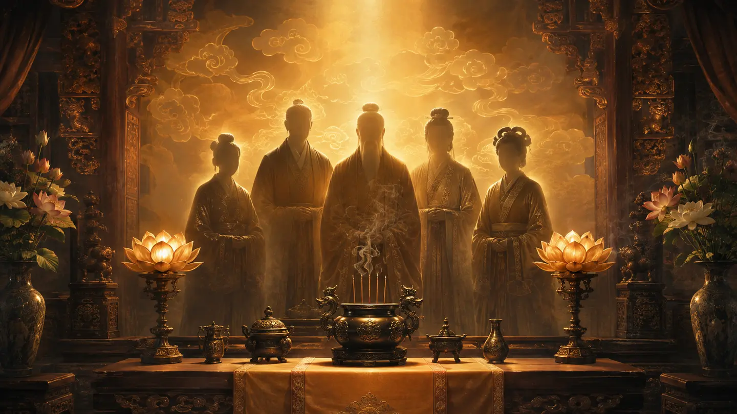 功德主暨尊親恩義慎終追遠合祀法相